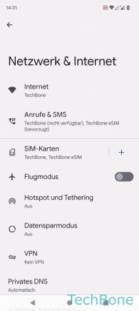 Schritt 3: Tippe auf Internet Ein-/ausschalten - Tippe auf Internet