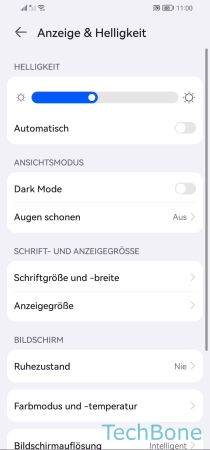 Aktivieren/Deaktivieren - Aktiviere oder deaktiviere  Dark Mode 