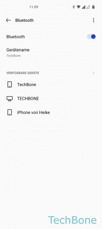 Schritt 3: Wähle ein Bluetooth-Gerät Verbinden - Wähle ein Bluetooth-Gerät