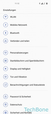 Schritt 2: Tippe auf Bluetooth Verbindung löschen - Tippe auf Bluetooth