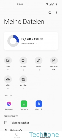 Schritt 2: Tippe auf Dokumente PDF drucken - Tippe auf Dokumente