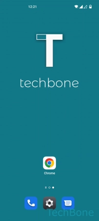 Schritt 1: Öffne Chrome Webseite drucken - Öffne Chrome