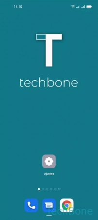 Paso 1: Abre los Ajustes Activar o desactivar Google Play Protect - Abre los Ajustes