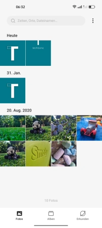 Schritt-2 Tippe auf Alben Umbenennen - Tippe auf Alben