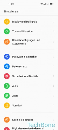 Schritt 2: Tippe auf Datenschutz Ausschalten - Tippe auf Datenschutz