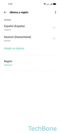 Paso 4: Presiona Añadir un idioma Cambiar el Idioma del Sistema - Presiona Añadir un idioma