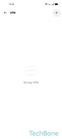 Configurar un Perfil de VPN (Virtual Private Network) - Presiona  Añadir 