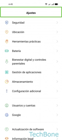 Paso 4: Presiona Configuración adicional Desactivar TalkBack - Presiona Configuración adicional