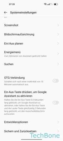 Schritt 3: Tippe auf Entwickleroptionen USB-Debugging - Tippe auf Entwickleroptionen