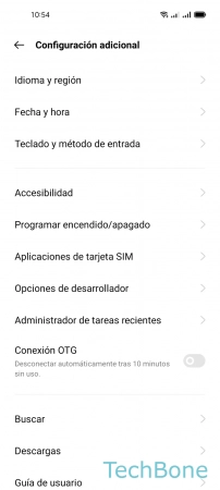 Paso 3: Presiona Teclado y método de entrada Establecer la Ubicación del Teclado - Presiona Teclado y método de entrada
