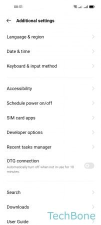 How to Add a Downloaded Keyboard - Tap on  Keyboard & input method 