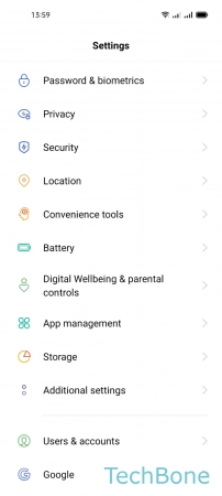 How to Allow/Deny Apps to Modify system settings - Tap on  App management 