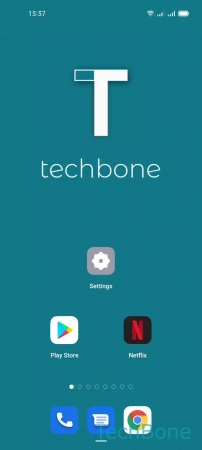 How to Create Folders on Home screen - Tap and hold an  App 