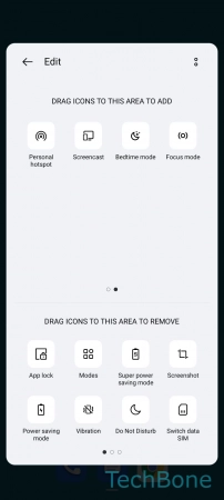 How to Rearrange Quick settings - Add, move or remove  Icons 