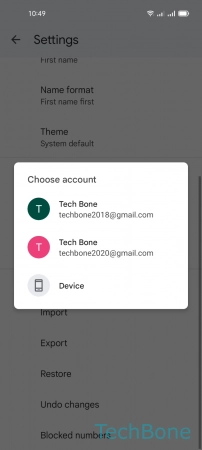 How to Set Default account for new Contacts - Choose an  Account 