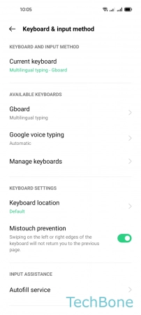 How to Turn On/Off Glide typing - Tap on  Gboard 