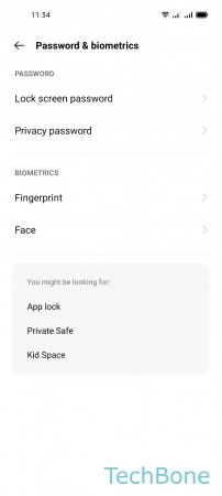 How to Turn On/Off Open eyes requirement for Face recognition - Tap on  Face 