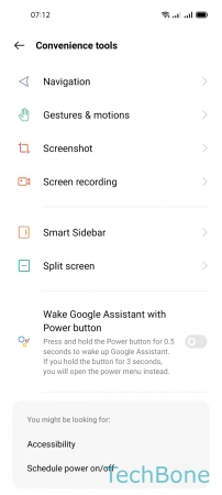 How to Turn On/Off Screenshot gestures - Tap on  Screenshot 