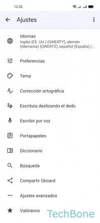 Paso 5: Presiona Corrección ortográfica Mostrar u ocultar las Sugerencias de emojis en el Teclado - Presiona Corrección ortográfica