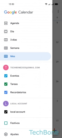 Paso 3: Abre los Ajustes Mostrar u ocultar los Cumpleaños de Contactos en el Calendario - Abre los Ajustes
