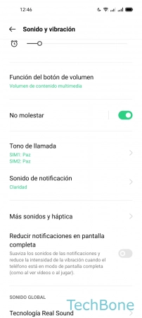Paso 3: Presiona No molestar Permitir Llamadas en Modo No molestar - Presiona No molestar