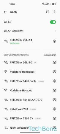 Schritt 3: Öffne die Einstellungen Proxy-Server einrichten - Öffne die Einstellungen
