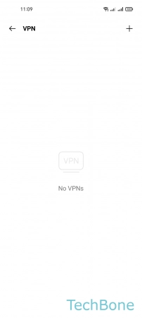 How to Set up Virtual Private Network - Tap on  Add 