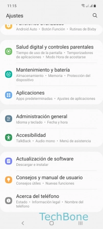 Paso 2: Presiona Acerca del teléfono Activar las opciones de desarrollador - Presiona Acerca del teléfono