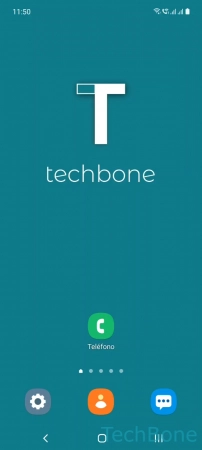 Paso 1: Abre Teléfono Activar o desactivar llamadas Wi-Fi - Abre Teléfono