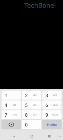 Paso 4: Ingresa el método de desbloqueo (Patrón/PIN/Contraseña) Bloquear con botón de encendido/función - Ingresa el método de desbloqueo (Patrón/PIN/Contraseña)