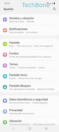 Paso 2: Presiona Pantalla Bloqueo Activar o desactivar la detección corporal - Presiona Pantalla Bloqueo
