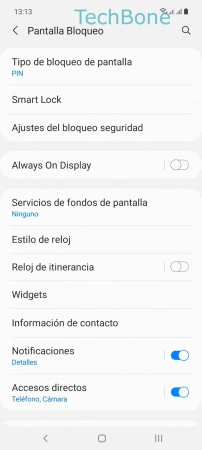 Paso 3: Presiona Smart Lock Activar o desactivar la detección corporal - Presiona Smart Lock