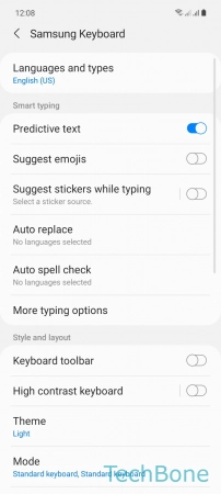 How to Add keyboard language - Tap on  Languages and types 