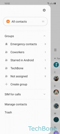 How to Edit Contact group - Choose a  Group 