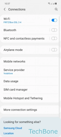 How to Select Apps that always use Mobile data - Tap on  Data usage 