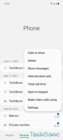 How to Set Call display while using apps - Tap on  Settings 