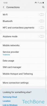 How to Turn On/Off Wi-Fi sharing (Wi-Fi repeater) - Tap on  Mobile Hotspot and Tethering 