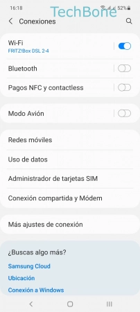 Paso 3: Presiona Redes móviles Activar o desactivar la Itinerancia de datos - Presiona Redes móviles