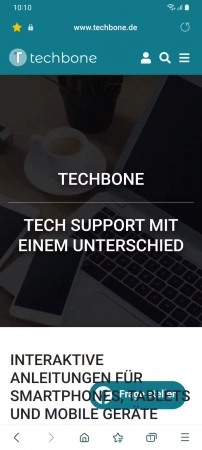 Schritt 2: Tippe auf Lesezeichen Entfernen - Tippe auf Lesezeichen