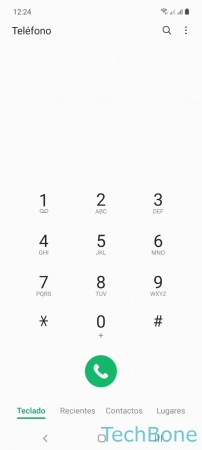 Paso 2: Abre el menú de tres puntos Mostrar u ocultar el número de teléfono (ID de llamante) - Abre el menú de tres puntos