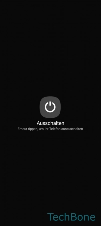 Schritt 4: Bestätige mit Ausschalten Ausschalten - Bestätige mit Ausschalten