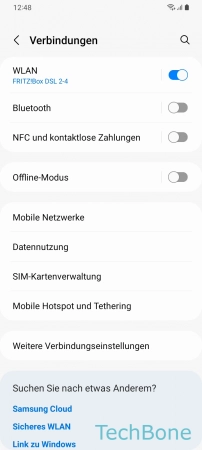 Schritt 3: Aktiviere oder deaktiviere NFC und kontaktlose Zahlungen NFC ein-/ausschalten - Aktiviere oder deaktiviere NFC und kontaktlose Zahlungen