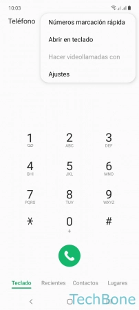 Paso 3: Abre los Ajustes Activar o desactivar los sonidos de notificaciones durante una llamada - Abre los Ajustes