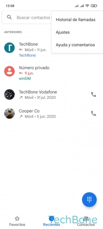 Paso 3: Abre los Ajustes Activar o desactivar el Aumento del Volumen del Tono de llamada - Abre los Ajustes