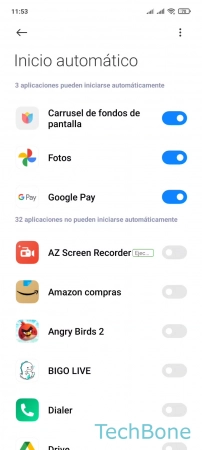 Paso 5: Activa o desactiva una o más Aplicaciones Activar o desactivar el Inicio automático de Aplicaciones - Activa o desactiva una o más Aplicaciones