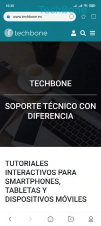 Paso 2: Presiona Perfil Activar o desactivar JavaScript - Presiona Perfil