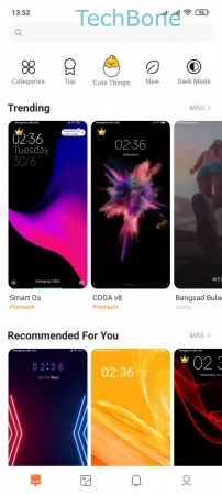 Paso 2: Presiona Perfil Activar o desactivar el Sonido de arranque - Presiona Perfil
