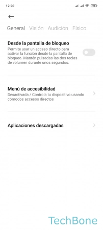 Paso 4: Presiona Audición Ajustar el Balance de audio - Presiona Audición