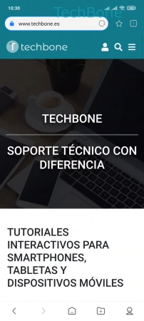 Paso 2: Presiona Perfil Bloquear pop-ups - Presiona Perfil