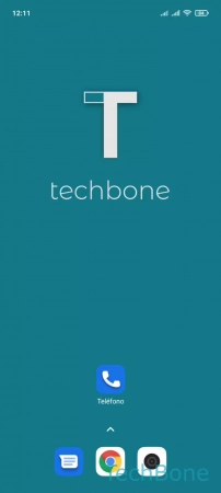 Paso 1: Abre Teléfono Bloquear un Número de teléfono del Historial de llamadas - Abre Teléfono